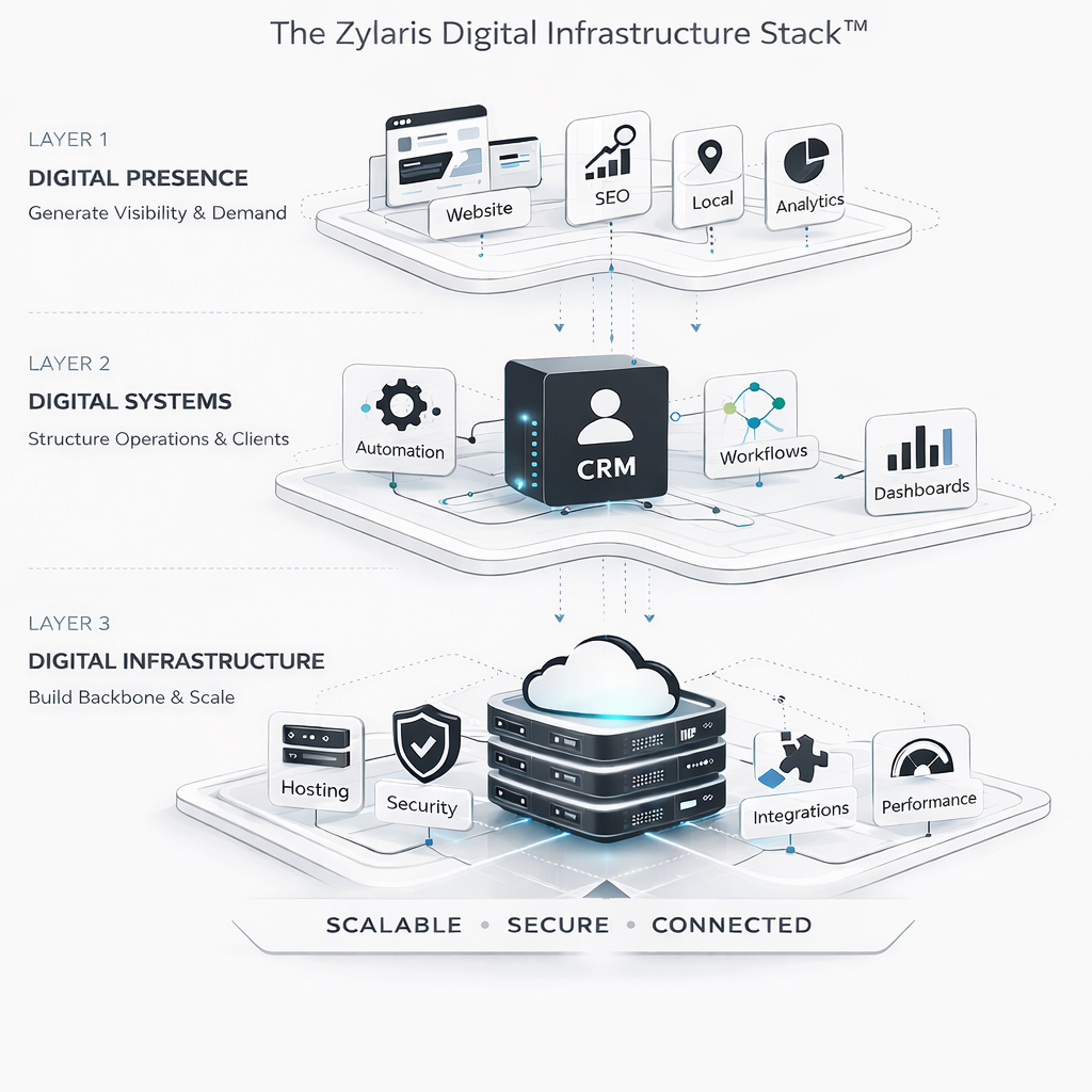 The Zylaris Digital Infrastructure Stack The Zylaris Digital Infrastructure Stack