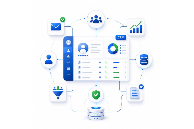 eCommerce CRM and Customer Lifecycle System