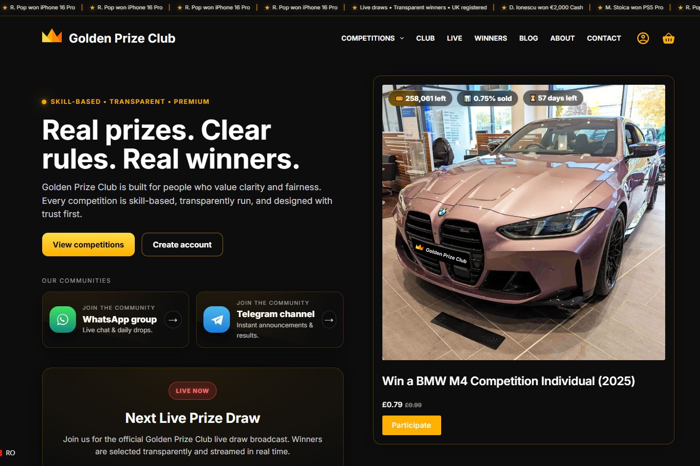 Car Competition Platform - System setup and optimisation.